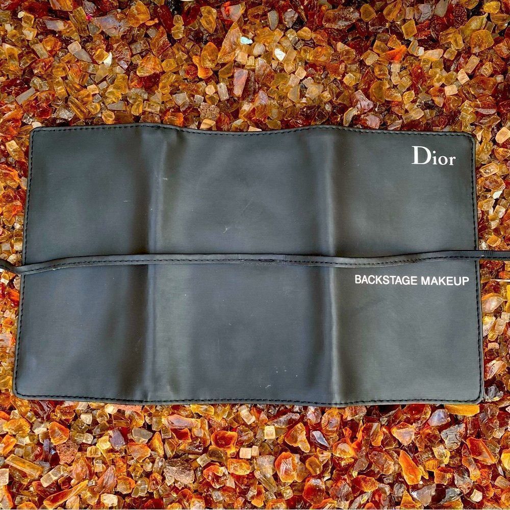 NWOT Christian Dior Beauty Black Backstage Makeup, Makeup Brush Travel Pouch. - Picture 5 of 6